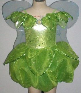 NWT! DISNEY WORLD Princess Peter Pan Fairy TINKERBELL Fancy Dress 