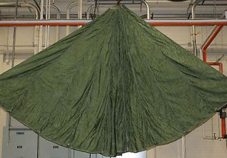 Newly listed 24 foot U.S. MILITARY PARACHUTE T 10R Reserve Canopy Army 