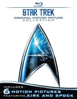 Star Trek Original Motion Picture Collection Blu ray Disc, 2009, 7 