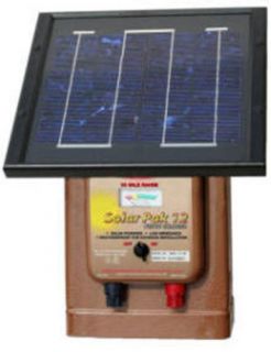 parmak 12v solar electric fence energizer charger new time left