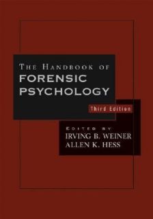 The Handbook of Forensic Psychology 2005, Hardcover, Revised