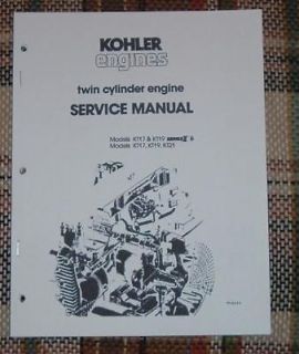 cub cadet kohler kt17 s engine service manual time left
