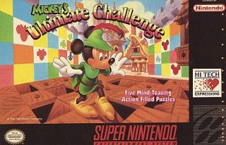 Mickeys Ultimate Challenge Super Nintendo, 1994
