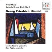 Händel Water Music CD, Feb 1997, Arte Nova