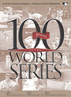 World Series   100 Years of The World Series DVD, 2003, 2 Disc Set 