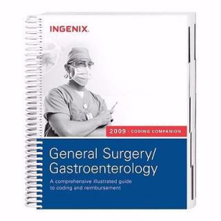 Coding Companion for General Surgery Gastroenterology 2008, Paperback 