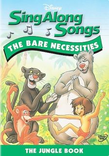 Disneys Sing Along Songs   The Jungle Book The Bare Necessities DVD 