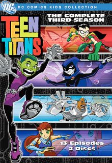 Teen Titans   The Complete Third Season DVD, 2007, 2 Disc Set