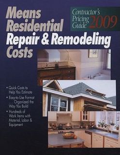 Contractors Pricing Guide Residential Detailed Costs 2008, Hardcover 