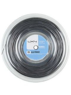 Newly listed Luxilon Banger ALU Power 125 Silver tennis string 726