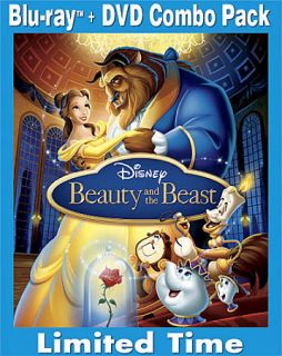 Beauty and the Beast (3 Disc Diamond Ed. Blu ray/DVD Combo NEW 