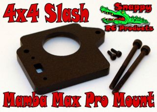 Traxxas 4X4 4wd Slash Castle Creations Mamba Max Pro ESC Mount 