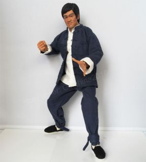 Bruce Lee 1/6 custom Kung Fu suit ENTER THE DRAGON for Hot toys 