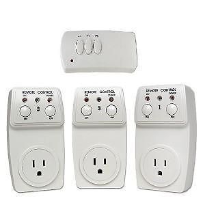 Newly listed 3 Pack Wireless Remote Control AC Electrical Power Outlet 
