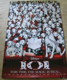 disney 101 dalmatians 2 side poster 27 by 40 time