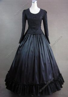   Victorian Cotton Blends Ball Gown Dress Reenactment Clothing 116 XXL