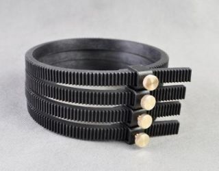 Adjustable Gear Ring Belts for Follow Focus FF DSLR Rig Cage 5D 60D 