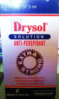 drysol anti perspiran t xtr strength solution 37 5ml time