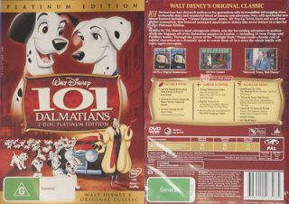 101 Dalmatians *NEW & SEALED*   Walt Disney   2Disc Platinum Edition 