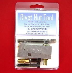 rivnut rivetnut nutsert fitting tool m4 m5 m6 kit car