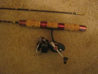 Garcia Mitchell 408 reel and Garcia Conalon 2500A rod   very, very 
