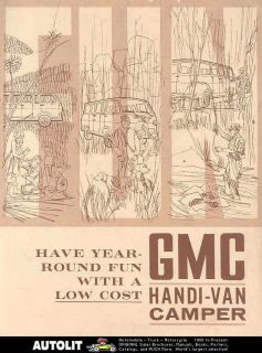 1965 gmc handi van camper sales brochure time left $