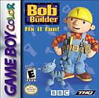 Bob the Builder Fix It Fun (Nintendo Game Boy Color, 2000)