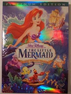 newly listed the little mermaid 2 disc set free shipping time left $ 7 