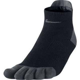 Unisex Nike Run 5 Toe Anti Blister Socks SX4681 044   Black / Nano 