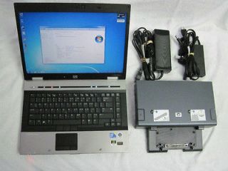 HP EliteBook 8530w Workstation Notebook DOCKING STATION 320gb 4GB Ram 