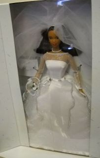 1548 NRFB Mattel Avon Catalog Blushing Bride African American Barbie 
