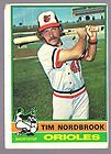 tim nordbrook baltimore orioles 1976 topps clean 252 buy it