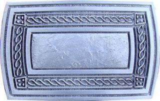 Square WESTERN FRAME BORDER PLAIN Belt Buckle NEW for engraving