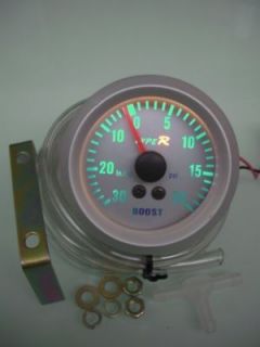 52mm car gauge boost turbo psi from hong kong time