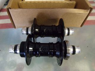 PROFILE RACING FIXED/FREE 32H  120MM  3/8 AXLES BLACK HUBSET