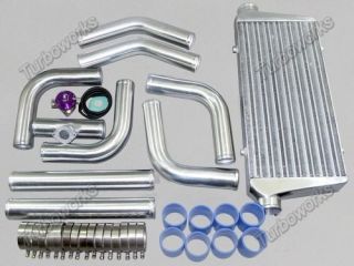 CXRacing 3 Intercooler Kit SUPRA MKIII 7MGTE 7M GTE + BOV + ADAPTER