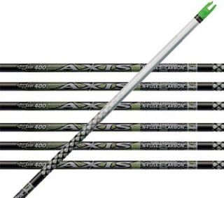 Easton archery ST AXIS NANO 340 or 400 carbon shafts NEW with nocks 