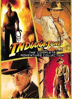 Indiana Jones   The Complete Adventure Collection (DVD 5 Disc Set) NEW 