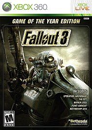 fallout 3 game of the year edition xbox 360 2009