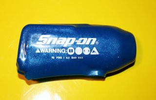 SNAP ON BLUE METAL FLAKE BOOT FOR MG325 3/8 DRIVE IMPACT 