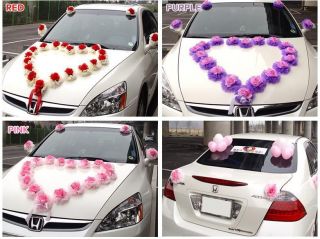  Pics on Wedding Car Decoration Ideas Supplies Party Just Married Reception