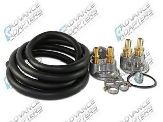 Advance Adapters 716083 Oil Filter Relocation Kit 96 Hose GM Kit