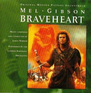 braveheart mel gibson soundtrack cd 1995 from australia time left
