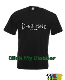 death note mens t shirt anime manga free postage more