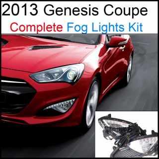 2013 Hyundai Genesis Coupe OEM Fog Lamp / Light (With LED DRL 