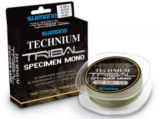 Shimano Technium Tribal Specimen Mono 12lb 300m .33mm RRP £12.99 *PAY 