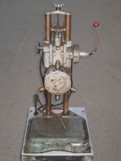 RARE BURGMASTER 6 SPINDLE AUTO INDEXING TURRET BENCH DRILL   SERIAL 