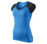 Nike Relay Short Sleeve Womens Running Shirt 481307_417_A
