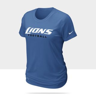 Nike Legend Authentic Logo NFL Lions Womens T Shirt 472227_484_A