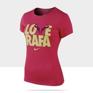 Nike Love Rafa Womens Tennis T Shirt 555377_609_A